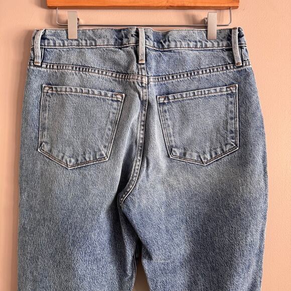 FRAME Le Drew Bootcut Cotton Jeans in Cascade Blue Size 28 LDW385 - Picture 3 of 7